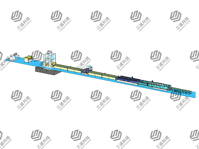 模壓電纜橋架生產線
